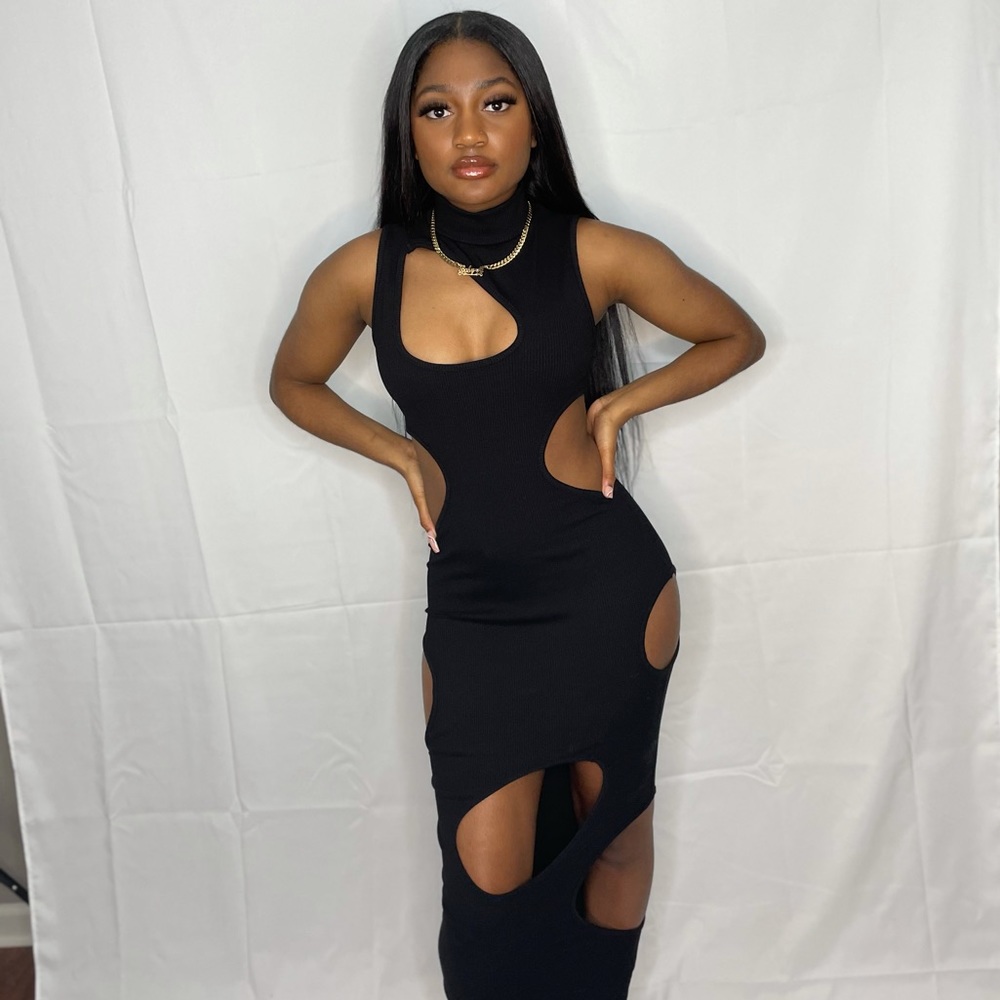 Peek a boo Dress